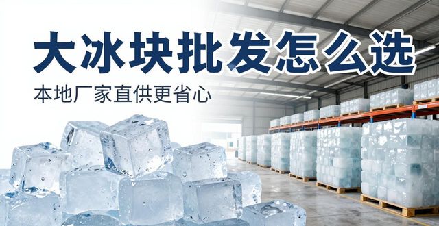大冰块批发怎么选？南岸本地厂家直供更省心
