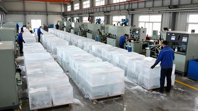 工厂车间降温冰块 南岸工厂应对高温新方案